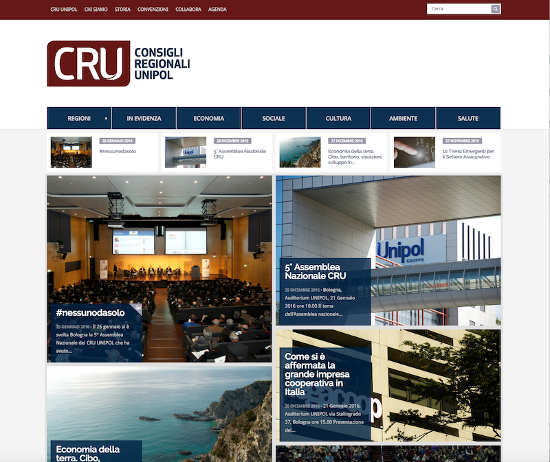 Cru Unipol Redesign Agenzia di Comunicazione Bologna