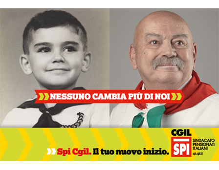 SPI CGIL nessunocambiapiudinoi Redesign Agenzia Comunicazione Bologna