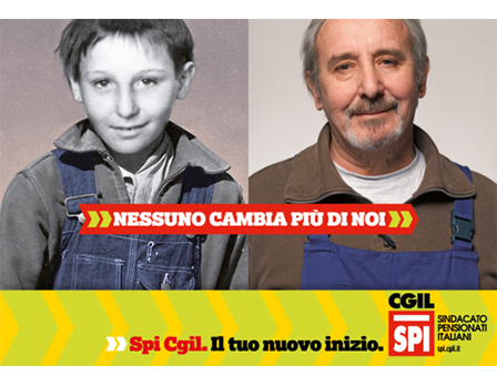 SPI CGIL nessunocambiapiudinoi Redesign Agenzia Comunicazione Bologna