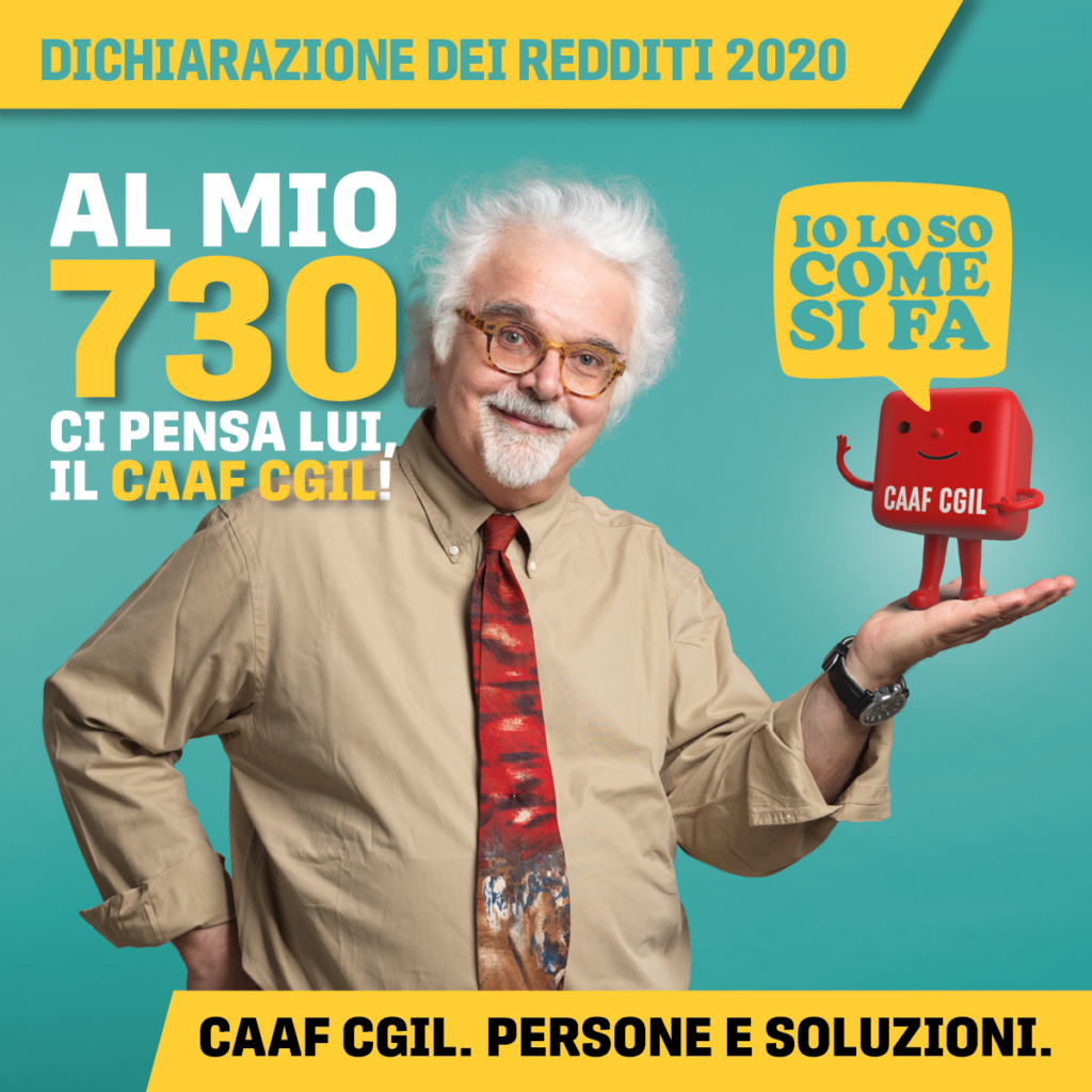 Redesign Agenzia Comunicazione CAAF Emilia-Romagna 2020